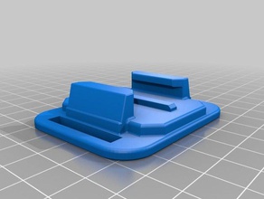 gopro stile di base strap mount sport all'aperto 3d print model - Mito3D