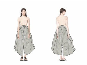 trousers2-tecnico costume 3d print model - Mito3D