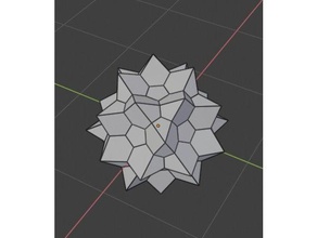 große icosidodecahedron andere blender gid 3d print model - Mito3D