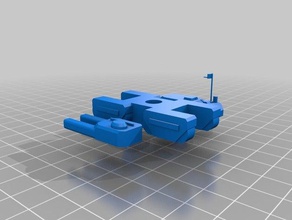 demiryolu tank 3d baskı 3d print model - Mito3D