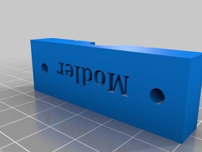 zaunverschraubung12x2mm 3d printing 3d print model - Mito3D