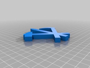 wpk symbol decor 3d print model - Mito3D