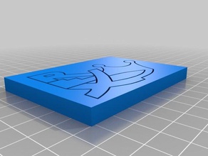 symbol rex decor 3d print model - Mito3D