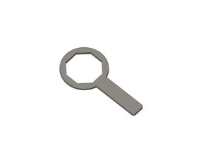 geberit key cl&eacute bathroom keychain 3d print model - Mito3D