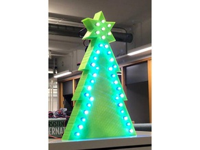 office christmas tree 3d printing 3d print model - Mito3D