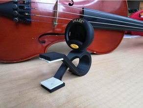 snark afinador de violino montagem música 3d print model - Mito3D