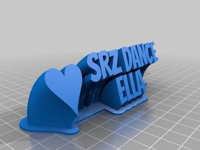 srz ella office customized 3d print model - Mito3D
