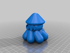 customizable random squid animals customizer 3d print model - Mito3D