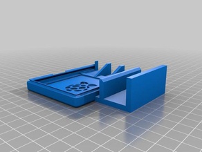 raspberry pi case mount 10x10 extrusion cr-10 front rail 3d printer accessories cr10 3d print model - Mito3D