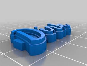 dirk keychains customized 3d print model - Mito3D