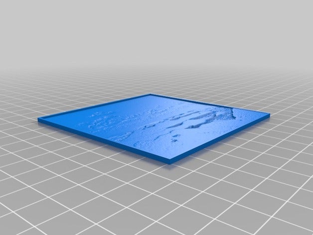 sj-Inseln 2d Kunst angepasst 3D print model - Mito3D
