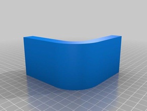 angolo doccia bagno profilo 3d print model - Mito3D