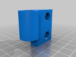 dobradiça scharnier 8mm de espessura portas 3d a impressora partes porta tuerschanier 3d print model - Mito3D