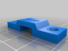 striscia led clip di fissaggio 10mm 11mm fai da te 3d print model - Mito3D