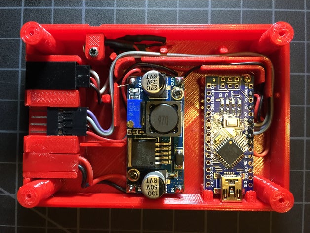 gm 700r4 arduino com base programável indicador de mudança a indústria automotiva o nano chevy caminhão diodo emissor luz lokar transmissão 3D print model - Mito3D