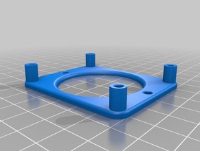 smal mosfet suporte de montagem 3d a impressora partes aquecida cama nossle 3d print model - Mito3D