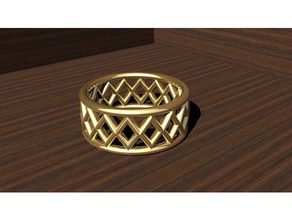 ring v1 jewelry accesories fashion gold jewerly rings 3d print model - Mito3D