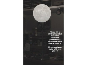 ikea rodd moonlamp décor hack clair de lune 3d print model - Mito3D