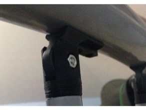 banister pole insert parts 3d print model - Mito3D