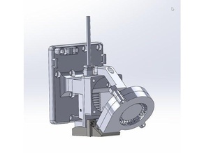 anet a8 e3d v6 bowden extruder original prusa angeld Teil Kühler Drucker Zubehör 3d print model - Mito3D