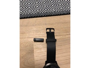 garmin vivoactive 3 cinturino clip accessori guarda orologio di polsino 3d print model - Mito3D