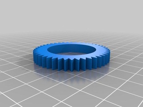 engrenagem roda para patinete 3d impressão personalizado 3d print model - Mito3D