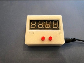c51 4-bit clock case electronics 3d print model - Mito3D