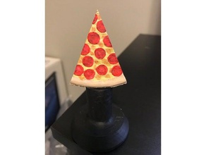 pizza trofeo arte 3d print model - Mito3D