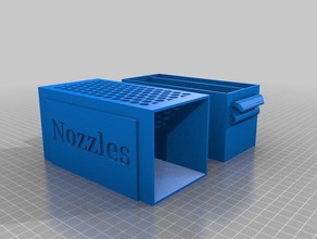 nozzle bin tool holders boxes 3d print model - Mito3D