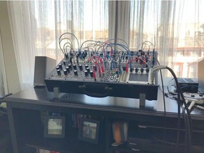 eurorack modular synth 7u stand la música 3d print model - Mito3D