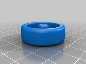 pinewood derby wheel unofficial other cub scouts 3d print model - Mito3D