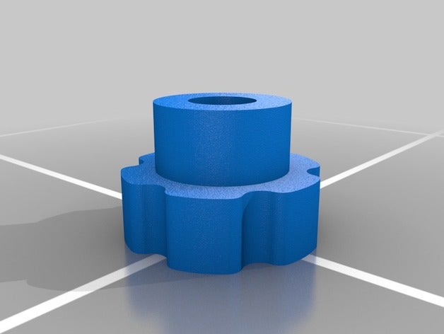 knob perilla parts 3D print model - Mito3D
