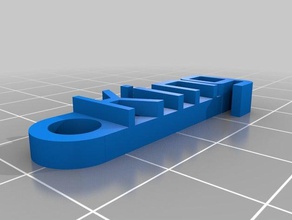 o rei organização personalizado 3d print model - Mito3D