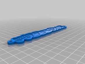 mazziteli1 Schlüsselanhänger angepasst 3d print model - Mito3D