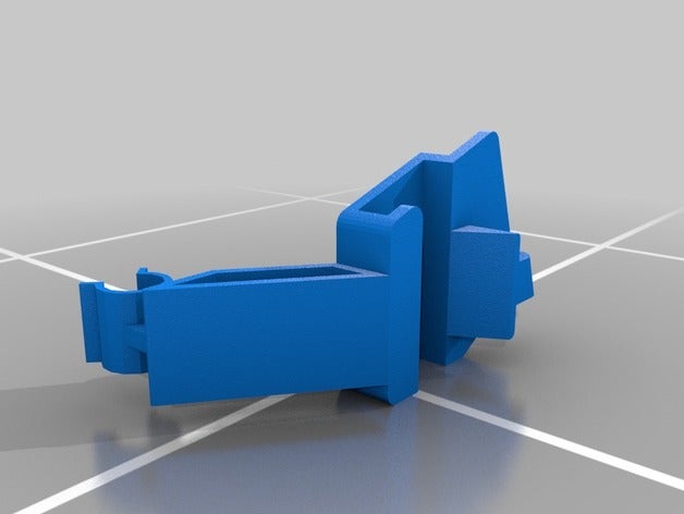 ford fiesta mk7 ja8 engine hoods holder other auto autodesk rain 3D print model - Mito3D