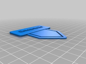 encarte clip office customized 3d print model - Mito3D