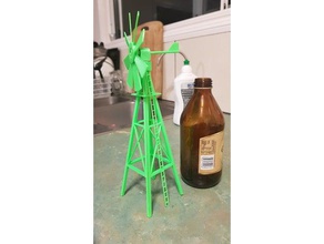 aussie windmill Modelle australian 3d print model - Mito3D