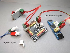 printbuchse alternative connecteur socket fischertechnik câbles la construction les jouets bundhlse manche 3d print model - Mito3D