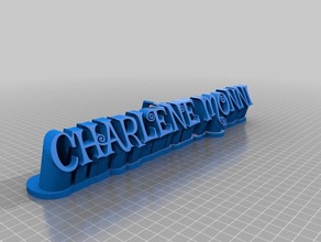 cha3 office customized 3d print model - Mito3D