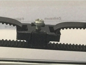microbelttensioner personalizáveis 3d a impressora partes A impressão de hoje gt2 lowprofile pequena tronxy x5 3d print model - Mito3D