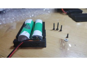 wpl c24 18650 2s batería 3d impresión 3d print model - Mito3D
