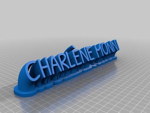 cha4 office customized 3d print model - Mito3D