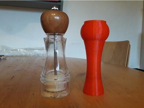 easy fill pepper mill grinder kitchen dining 3d printer accessibility advice affordable best 3d printer condiments cooking cooking utensil dad design designproject disability easy print educational engineering english enviromental example first print food gift home improved design improvement innovative kitchen tool learning low cost mum openscad pepper grinder practical present prusa i3 re-design recycle salt pepper save money school scotland simple sketchup slic3r small cost spice test tinkercad useful working