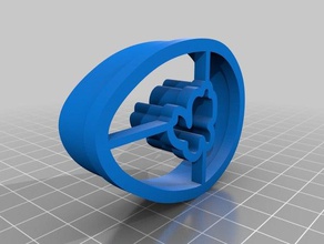 cortador de cookie coelho páscoa ovo 3d impressão 3d print model - Mito3D