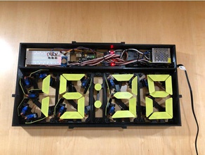 relógio digital com base arduino robótica nsfw 3d print model - Mito3D