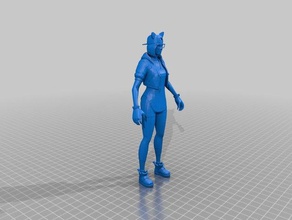 fortnite lynx pioche 3d l'impression 3d print model - Mito3D