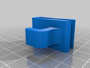 porta doccia gancio bagno 3d print model - Mito3D