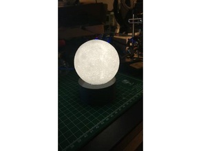 moonlamp base ws2812b arduino nano decoración 3d print model - Mito3D
