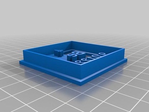 beryllium cookie-cutter kitchen dining cookiecutter cookie cutter periodic table 3d print model - Mito3D
