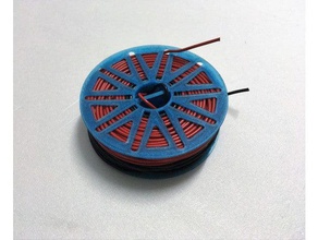 simple cable de la bobina organización 3d print model - Mito3D